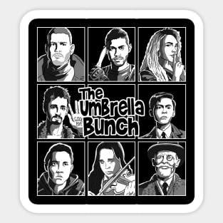 The Umbrella Bunch Sticker